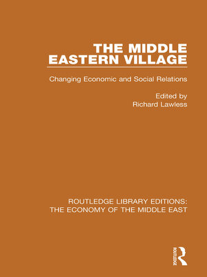 cover image of The Middle Eastern Village